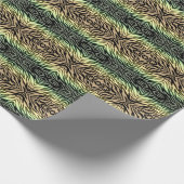 森のシマウマ ラッピングペーパー (角)