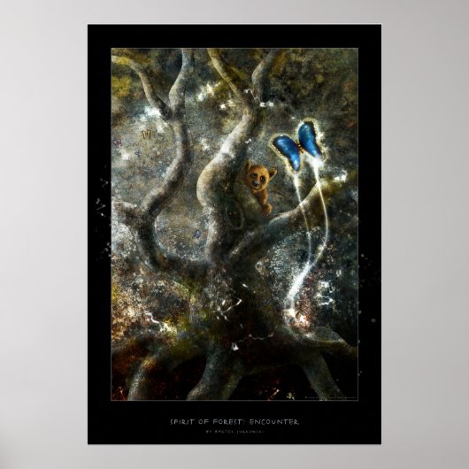 森のスピリット：出会い – ポスター (正面)