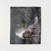 森のゾンビガール タペストリー (正面)