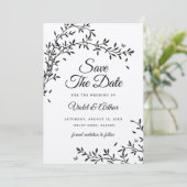森のチャームWedding Save The Date 招待状 (スタンド正面)