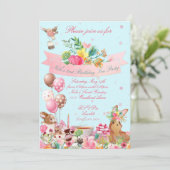 森のティーパーティー招待状、アニマルズ ティーパーティー 招待状 (スタンド正面)