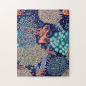 森のデアーズ、ウィリアム・モリス ジグソーパズル (縦)