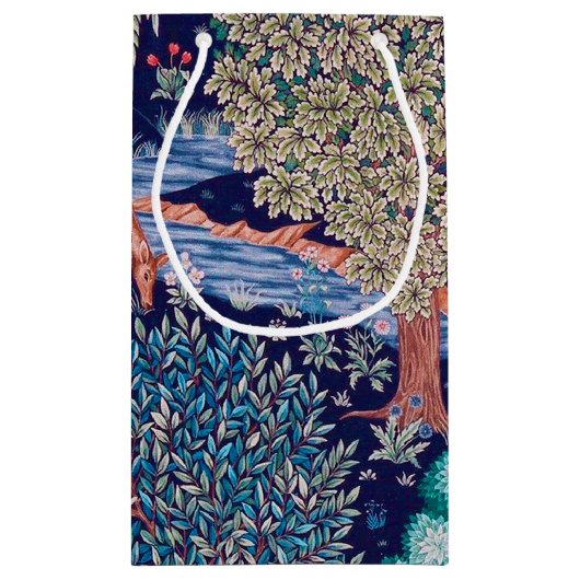 森のデアーズ、ウィリアム・モリス スモールペーパーバッグ (裏面)