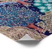 森のデアーズ、ウィリアム・モリス ポスター (角)