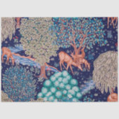 森のデアーズ、ウィリアム・モリス 薄葉紙 (正面)