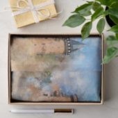 森のデコパージュの城 薄葉紙 (ギフト)