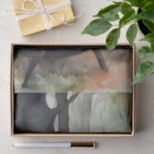 森のデコページの魔性の水色 薄葉紙 (ギフト)