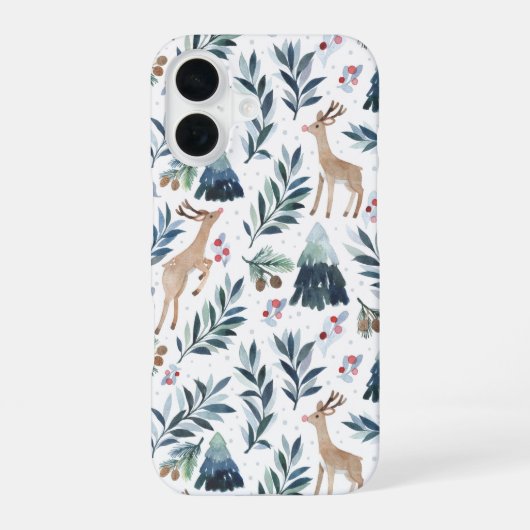 森のトナカイ iPhone / iPad カバー (裏面)