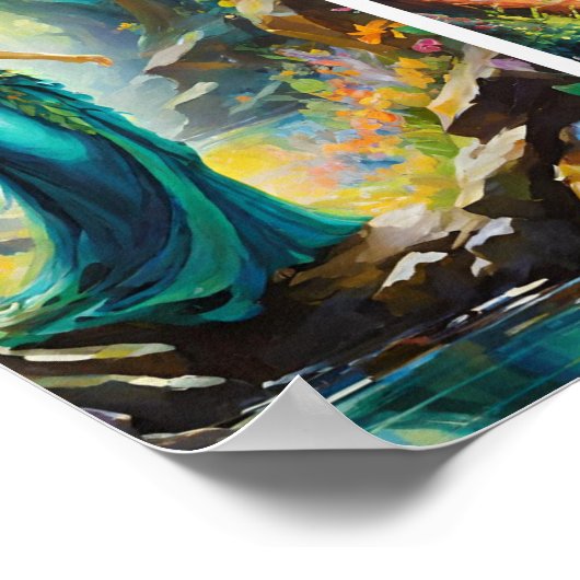 森のニンフ ポスター (角)