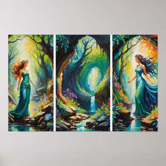 森のニンフ ポスター (正面)