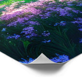 森のハートに隠れた湖 ポスター (角)