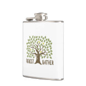 森のバザー鳥 フラスク (左)