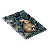 森のバニーアールヌーボー ノートブック (右側)