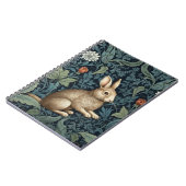 森のバニーアールヌーボー ノートブック (左側)