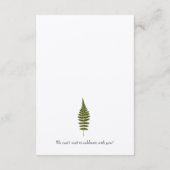 森のフェアリーデータils 封入カード エンクロージャーカード (裏面)