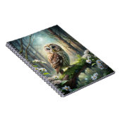 森のフクロウ ノートブック (右側)