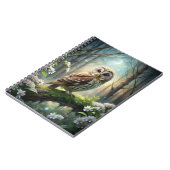 森のフクロウ ノートブック (左側)