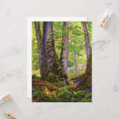 森のブナの木（ウッドランド） (Paul Ranson) カード (正面/裏面インサイチュ)