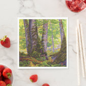 森のブナの木（ウッドランド） (Paul Ranson) スタンダードランチョンナプキン (インサイチュ)