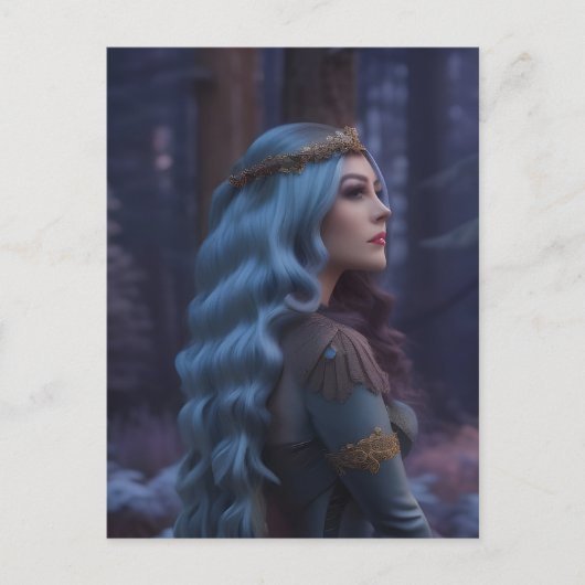 森のプリンセス ポストカード (正面)