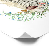 森のヘグダマガダルパーソナライズされたポスター ポスター (角)