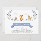 森のベイビーブランシュ招待状 招待状 (正面)