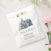 森のベビー冬のベビーシャワー外は寒い フェイバーバッグ (封をした状態)