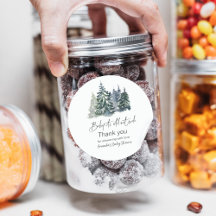 森のベビー冬のベビーシャワー外は寒い