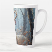 森のホワイトテールバック カフェラテマグ (右)