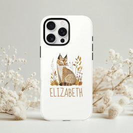 森のボブキャット かわいい オリジナル iPhone 11 PROケース