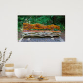 森のポスターの中で休む場所 ポスター (キッチン)