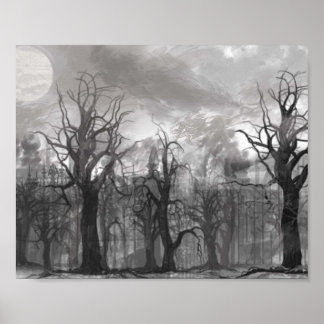 森のポスターの闇 ポスター