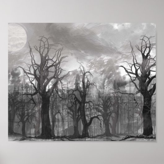 森のポスターの闇 ポスター (正面)