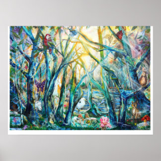 森のポスター ポスター