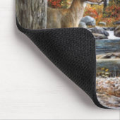 森のマウスパッドのシカ マウスパッド (コーナー)