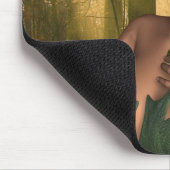 森のマウスパッドの小妖精や小人 マウスパッド (コーナー)