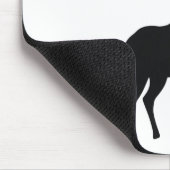 🦌森のマウスパッドの野生動物のマジェスティスタグ マウスパッド (コーナー)