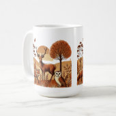 森のマグの精神 コーヒーマグカップ (正面左)