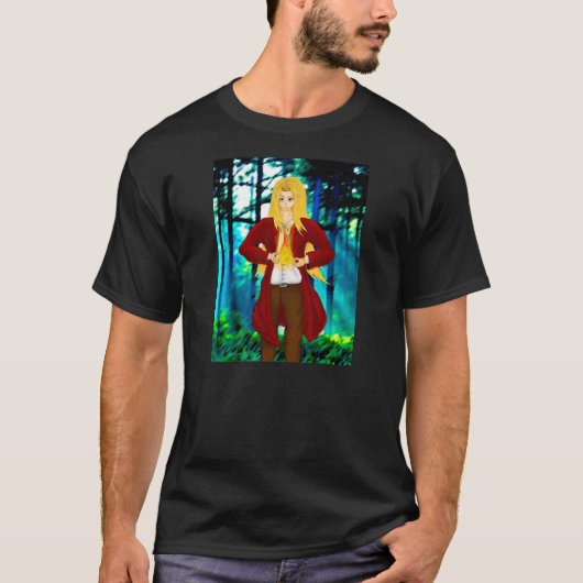 森のマンガ火の曲芸師 Tシャツ (正面)