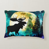 森のムース満月 アクセントクッション (裏面)