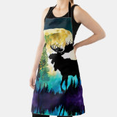 森のムース満月 エプロン (インサイチュ)