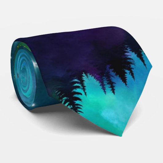 森のムース満月 ネクタイ (ロール)