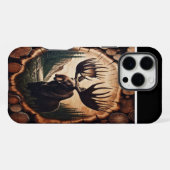 森のムース iPhoneケース (裏面横)
