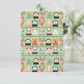 森のムードを伝える仲間たちのグリーティングカード サンキューカード (スタンド正面)