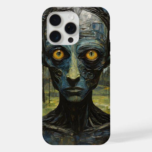 森のモンスター iPhoneケース (裏面)