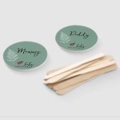 森のラディバグズグリーンベビーシャワー ハンドファン (組立なし)