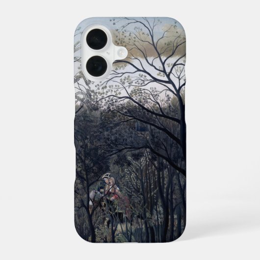 森のランデブー 1889 iPhone 16ケース (裏面)