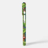 森のリースと可愛いクリスマストナカイ Case-Mate iPhoneケース (裏面 / 左)