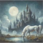 森の一角獣 シール (正面)