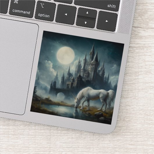 森の一角獣 シール (詳細)